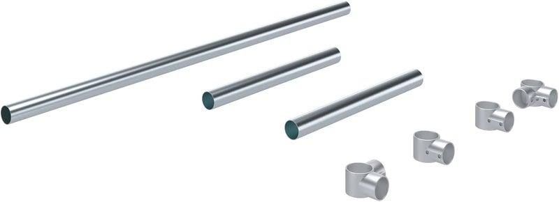 AmGood Cross Bar and Connector Set (for Table 30" x 48") - Image 3